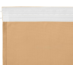 Канвас однотонные v14 с креплением Тесьма