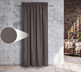 Канвас однотонные v46 с креплением Кулиска с гребешком