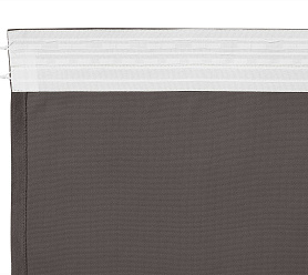 Канвас однотонные v46 с креплением Тесьма