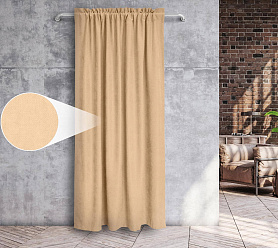 Канвас однотонные v13 с креплением Кулиска с гребешком