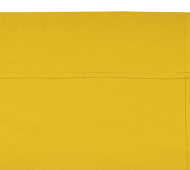 Шторы Стандарт желтые на кулиске в спальню и гостиную