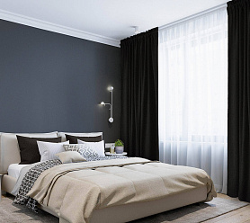 Канвас однотонные v48 с креплением Кулиска с гребешком