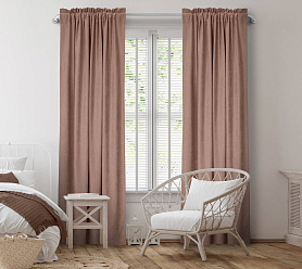 Канвас однотонные v16 с креплением Кулиска с гребешком