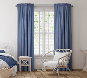 Канвас однотонные v40 с креплением Кулиска