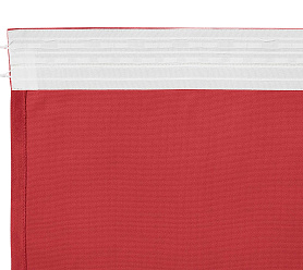 Канвас однотонные v43 с креплением Тесьма