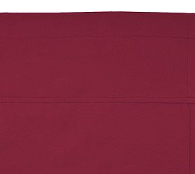 Шторы Стандарт бордовые на кулиске с гребешком в спальню и гостиную