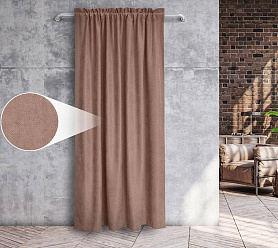 Канвас однотонные v16 с креплением Кулиска с гребешком