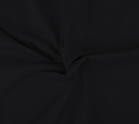 Шторы Стандарт черные на петлях без липучек в спальню и гостиную