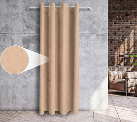 Канвас однотонные v07 с креплением Люверсы