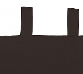 Шторы Премиум коричневые на петлях без липучек блэкаут