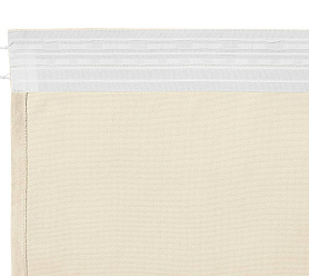 Канвас однотонные v04 с креплением Тесьма