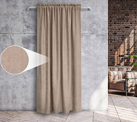 Канвас однотонные v45 с креплением Кулиска с гребешком