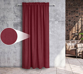 Канвас однотонные v44 с креплением Кулиска с гребешком