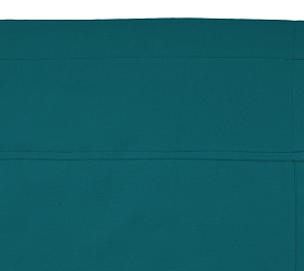 Шторы Стандарт изумрудные на кулиске с гребешком в спальню и гостиную