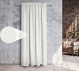 Канвас однотонные v01 с креплением Кулиска с гребешком